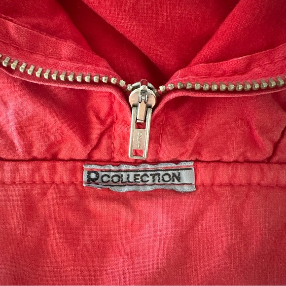 RCollection red cotton poplin hoodie. Women’s Medium. - Picture 5 of 11